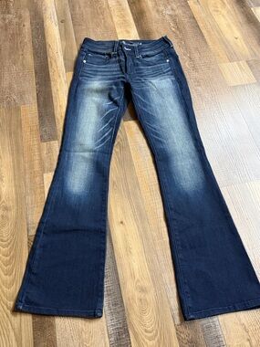 American Eagle Outfitters Dark Blue Flare Jeans